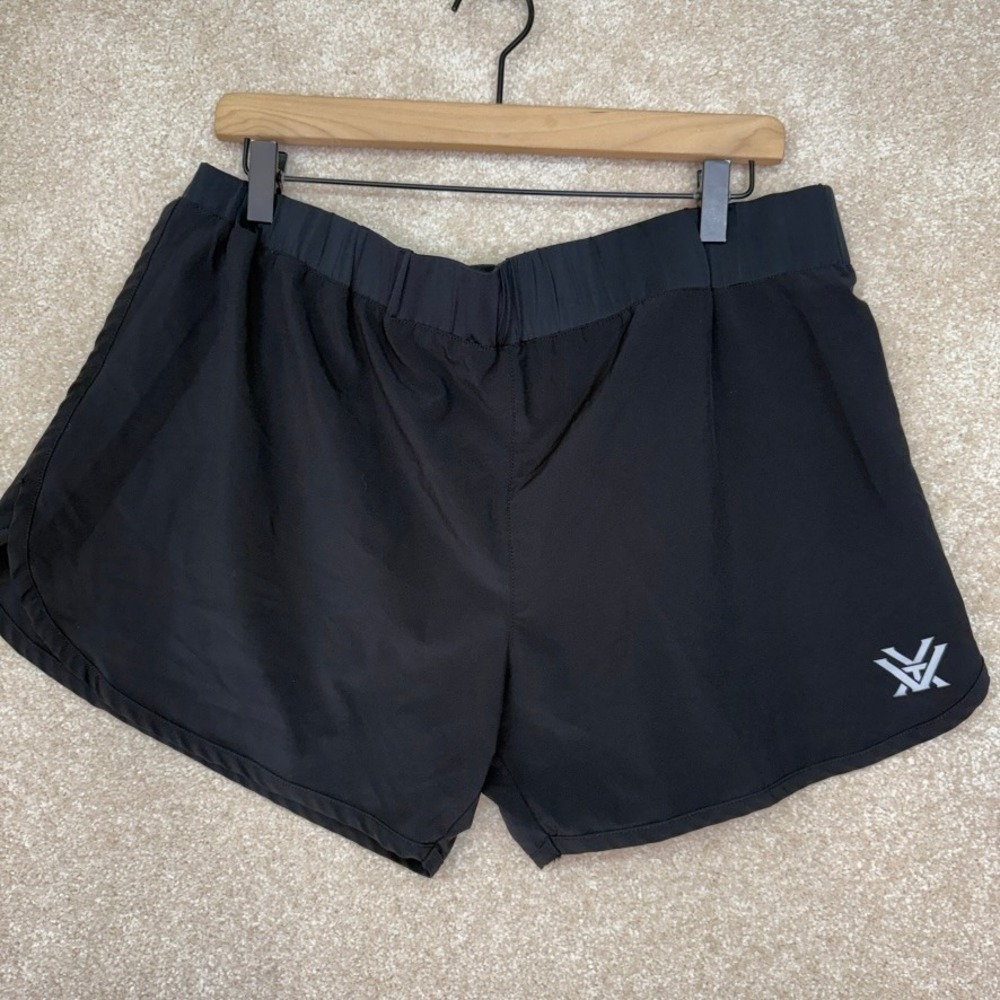 Vortex Optics Black Sun Stomp Shorts Womens Size XL‎ Athletic Running Outdoor